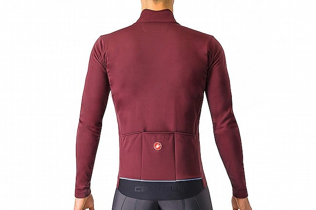 Castelli Mens Espresso Air Jacket Deep Bordeaux