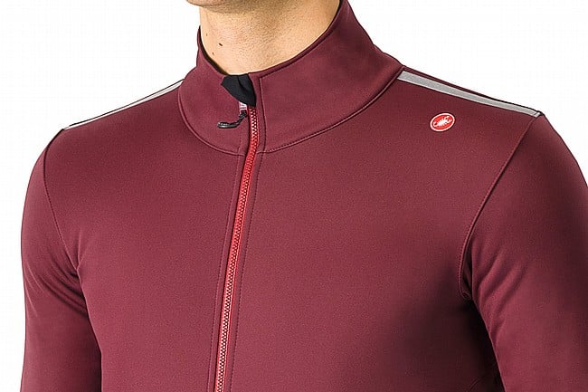 Castelli Mens Espresso Air Jacket Deep Bordeaux