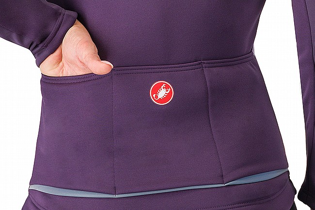 Castelli Womens Entrata 2 Jacket Night Shade/Purple Mist