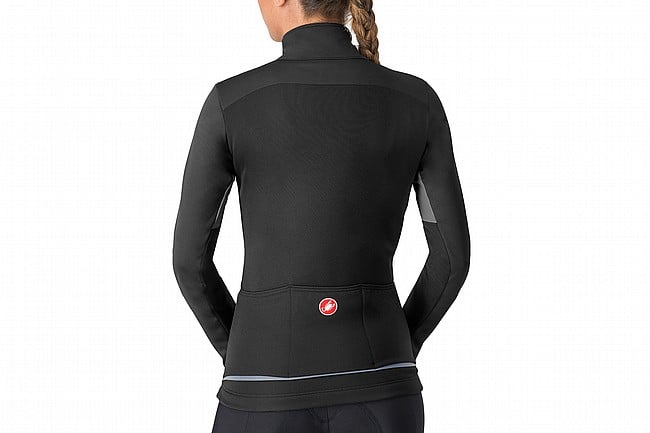 Castelli Womens Entrata 2 Jacket Light Black/Dark Grey