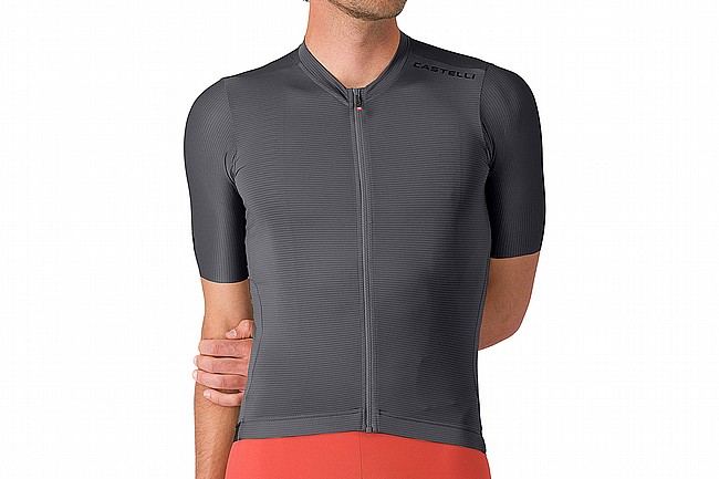 Castelli Mens Espresso 2 Jersey Smokey Grey
