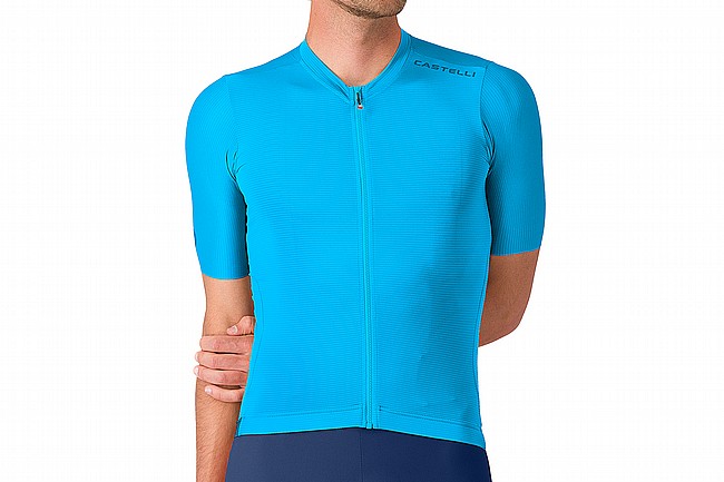 Castelli Mens Espresso 2 Jersey Neon Cobalt