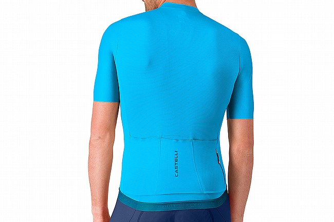 Castelli Mens Espresso 2 Jersey Neon Cobalt