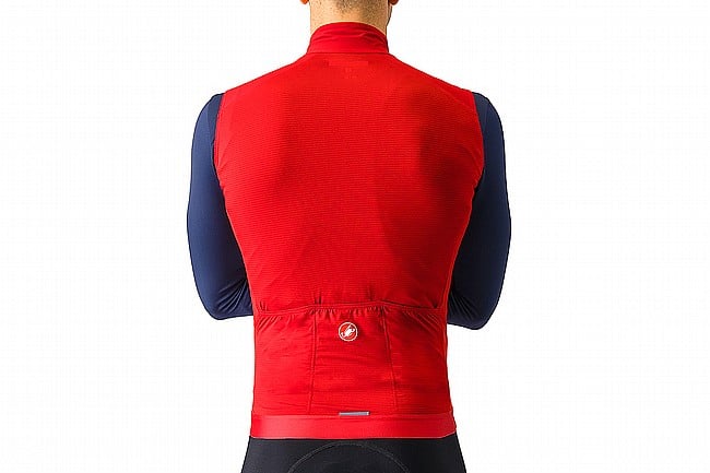 Castelli Mens Espresso Vest Rich Red