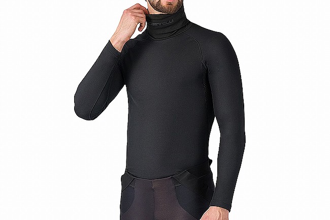 Castelli Mens Flanders 2 High Neck Warmer Baselayer Black