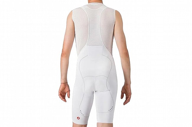 Castelli Mens Free Aero Race S Bibshort White