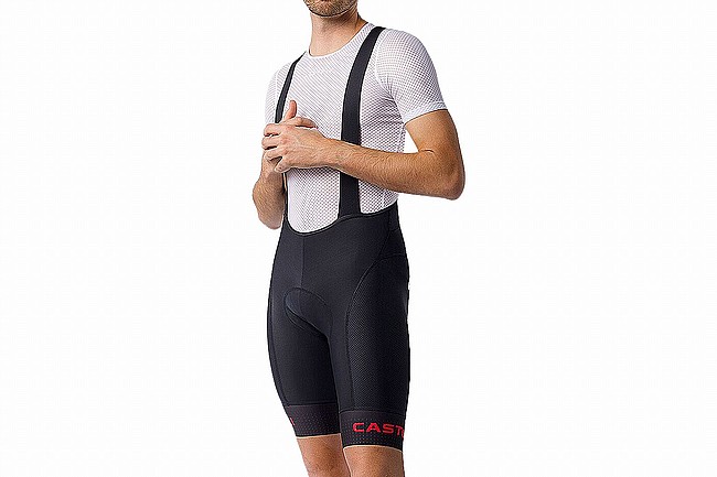 Castelli Mens Competizione 2 Limited Edition Kit Bibshort  Black/Red