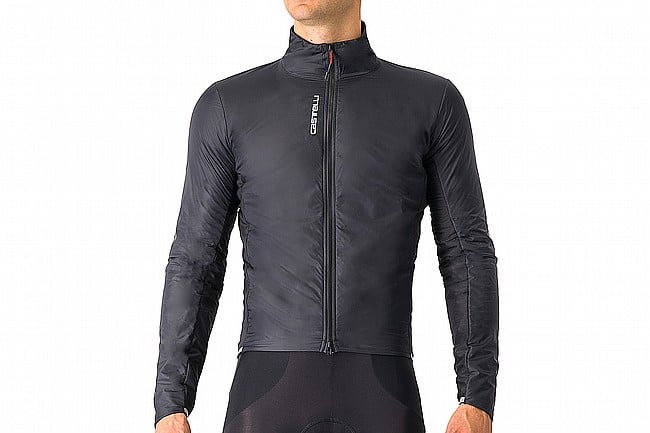 Castelli Mens Fly Direct Jacket Light Black/Dark Grey