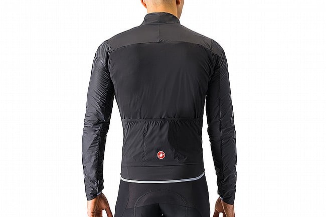 Castelli Mens Fly Direct Jacket Light Black/Dark Grey