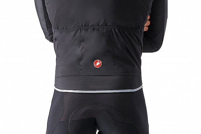 Castelli Mens Fly Direct Jacket Light Black/Dark Grey