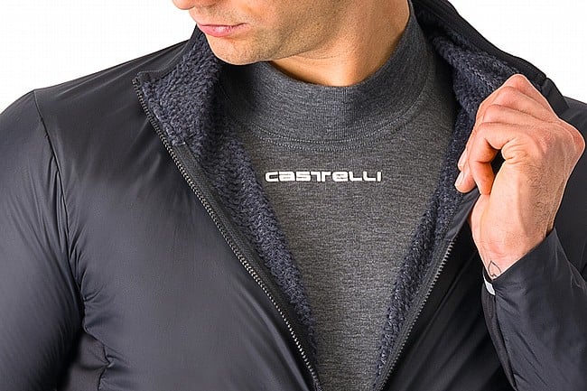 Castelli Mens Fly Direct Jacket Light Black/Dark Grey