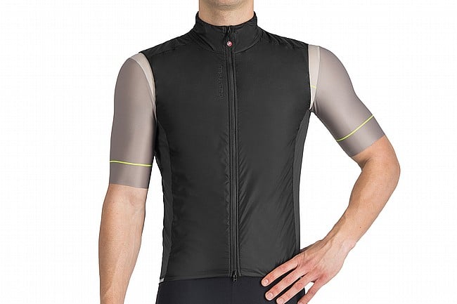 Castelli Mens Fly Direct Vest Light Black/Dark Grey