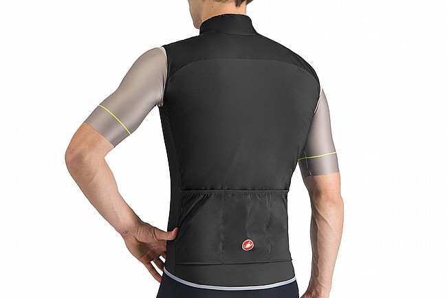 Castelli Mens Fly Direct Vest Light Black/Dark Grey