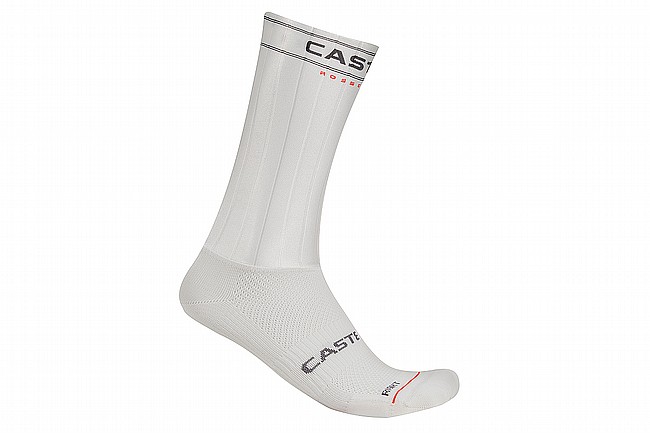 Castelli Fast Feet 4 Sock White