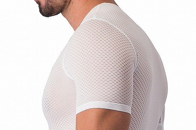 Castelli Mens Pro Mesh 2.0 Short Sleeve Baselayer White