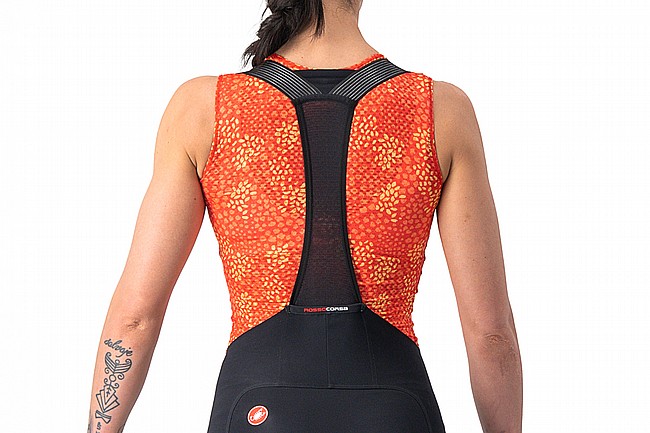 Castelli Womens Pro Mesh 4 Sleeveless Baselayer Hibiscus
