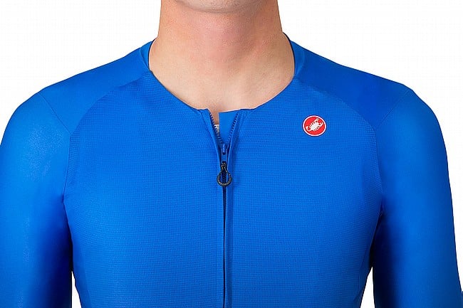 Castelli Mens UPF Long Sleeve Jersey Azzurro Italia