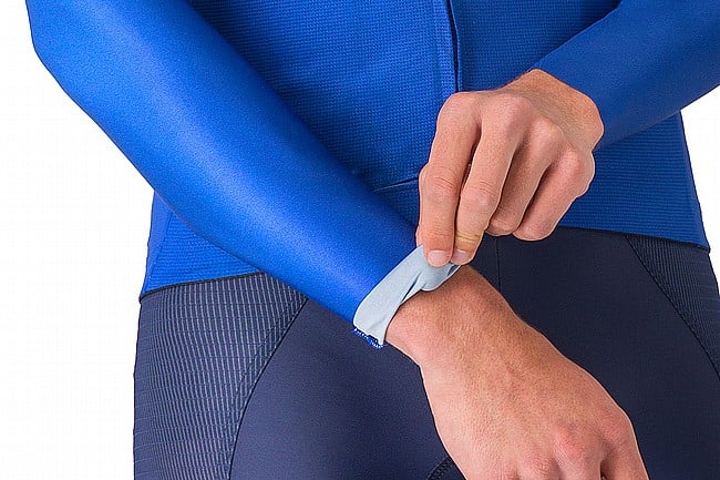 Castelli Mens UPF Long Sleeve Jersey Azzurro Italia