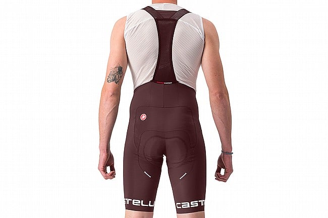 Castelli Mens Free Aero RC Classic Bibshort Deep Bordeaux/Ivory