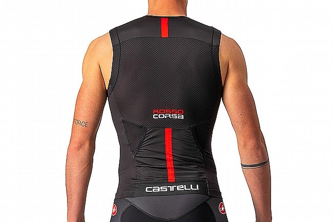 Castelli Mens Free Tri 2 Sleeveless Top Black