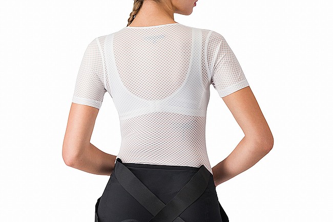 Castelli Womens Pro Mesh Short Sleeve Baselayer White