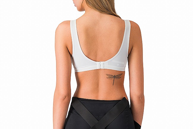 Castelli Womens Rosso Corsa Bra White