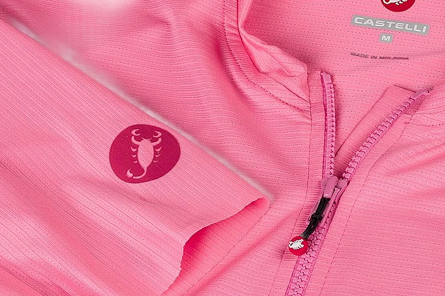 Castelli Mens Espresso 2 Limited Edition Jersey Limited Edition Rosa Giro
