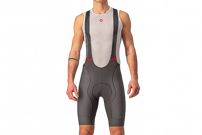 Castelli Mens Competizione Bibshort Gunmetal Gray