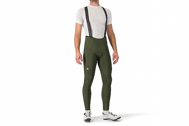 Castelli Mens Espresso Bibtight Deep Green