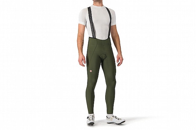 Castelli Mens Espresso Bibtight Deep Green