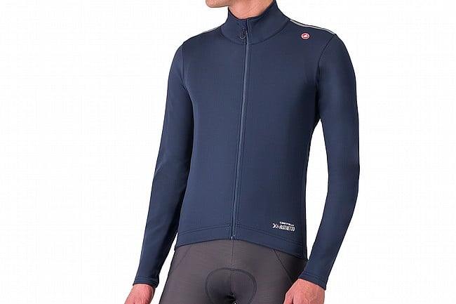 Castelli Mens Espresso Thermal Jersey Belgian Blue