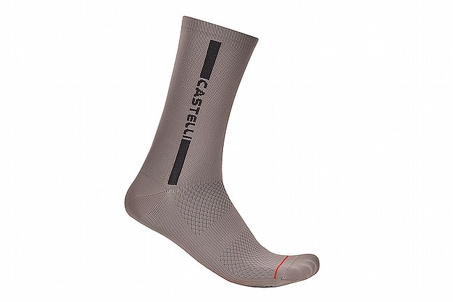 Castelli Linea Logo 15 Sock Clay/Belgian Blue