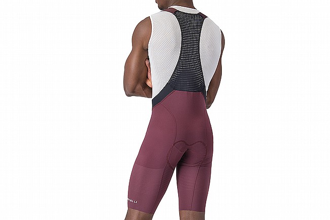 Castelli Mens Premio Evo Bibshort Deep Bordeaux/Winter Sky