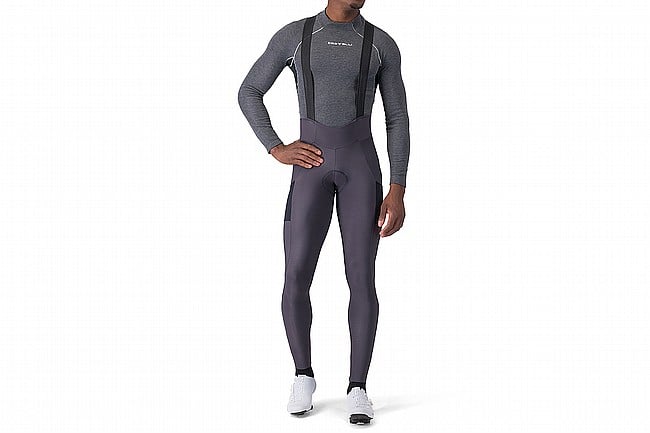 Castelli Mens Unlimited Bibtight Dark Grey