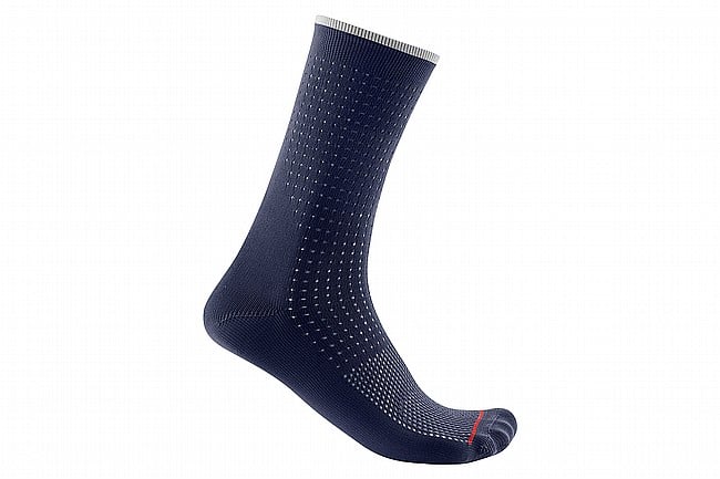 Castelli Mens Premio 18 Sock Belgian Blue