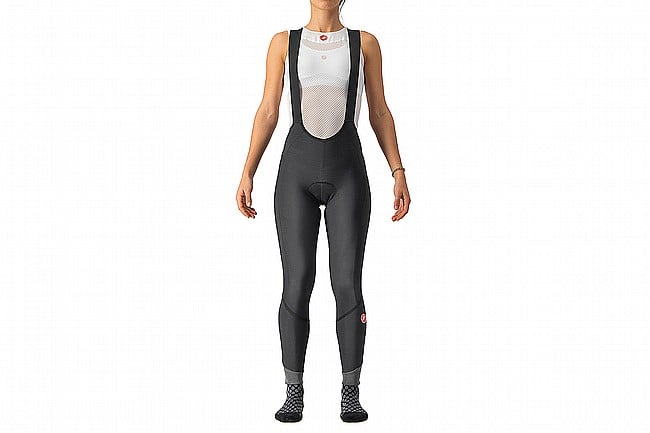 Castelli Womens Velocissima DT Bibtight Black/Black Reflex