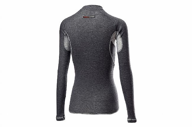 Castelli Womens Flanders 2 Warm Long Sleeve Baselayer Gray