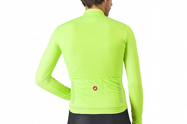Castelli Mens Puro 4 Jersey Electric Lime