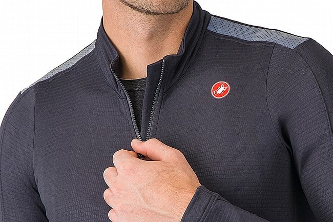 Castelli Mens Puro 4 Jersey Dark Grey