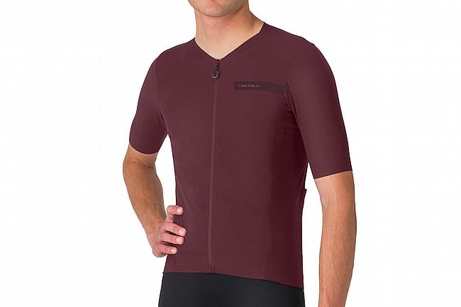Castelli Mens Premio Evo Jersey Deep Bordeaux