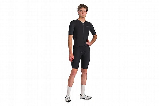 Castelli Mens Premio Evo Jersey Light Black/Black