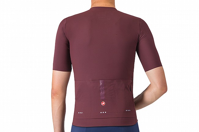 Castelli Mens Premio Evo Jersey Deep Bordeaux