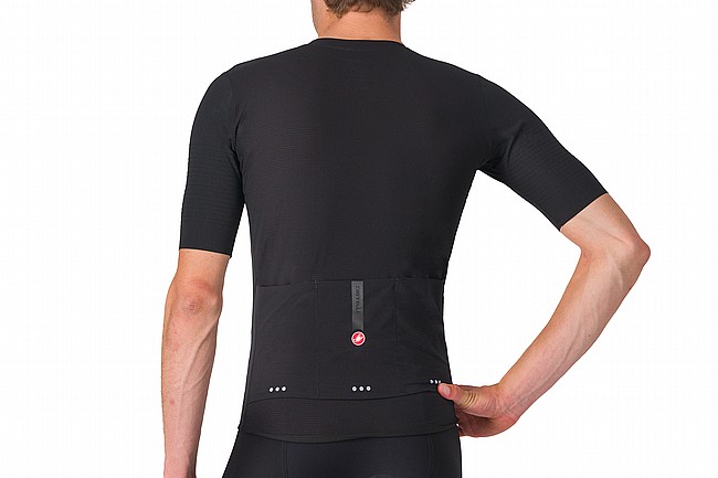 Castelli Mens Premio Evo Jersey Light Black/Black