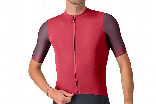 Castelli Mens Prologo Lite 2 Jersey Rich Red/Bordeaux
