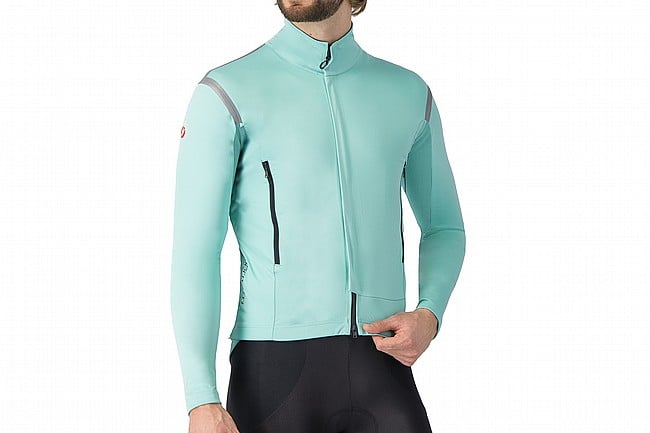 Castelli Mens Perfetto RoS 3 Jacket Pool Blue/Black Reflex