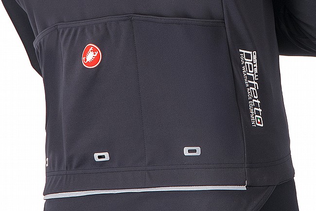 Castelli Mens Perfetto RoS 3 Jacket Light Black/Silver Reflex