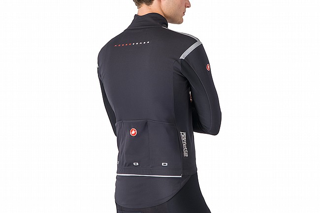 Castelli Mens Perfetto RoS 3 Jacket Light Black/Silver Reflex