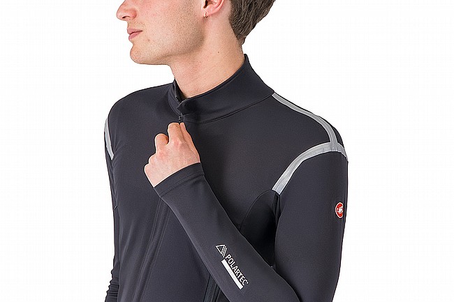 Castelli Mens Perfetto RoS 3 Jacket Light Black/Silver Reflex