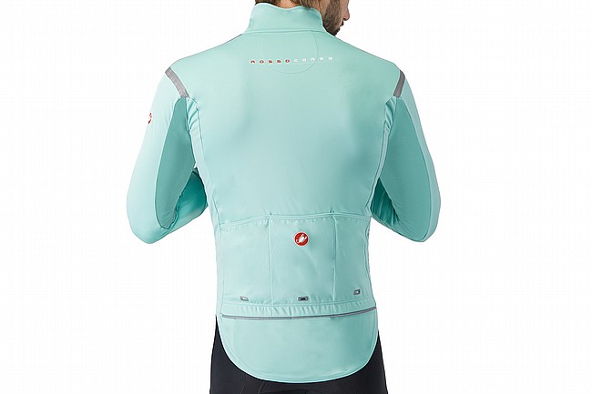 Castelli Mens Perfetto RoS 3 Jacket Pool Blue/Black Reflex