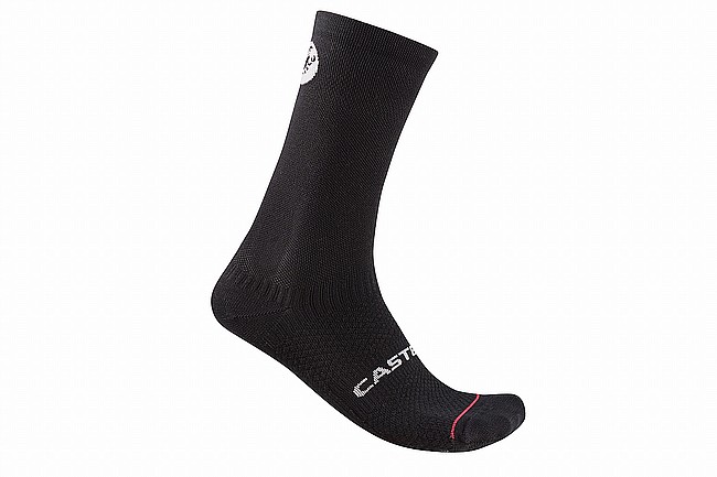 Castelli Mens Scorpion Logo 20 Thermal Sock Black